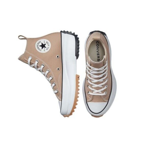 Converse Run Star Hike 172727C Unisex US 12 Brown White Platform Shoes TF1142 - Picture 5 of 10